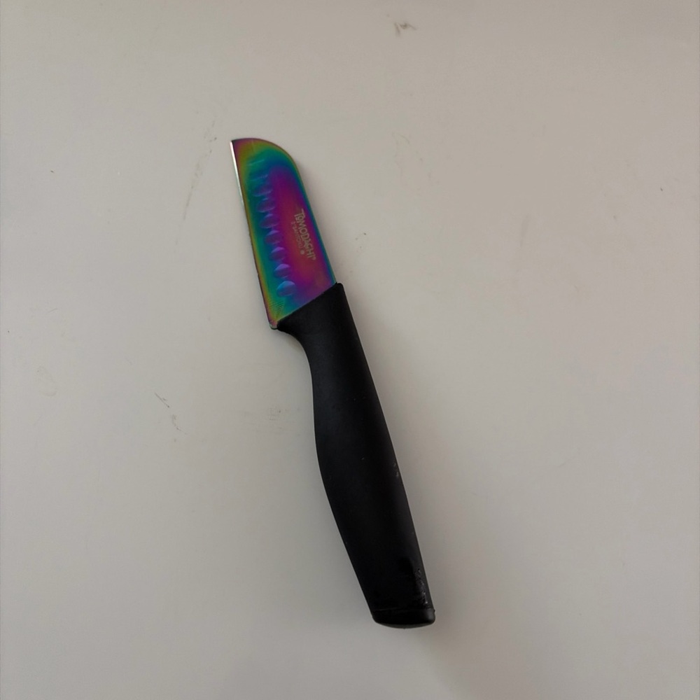 & Other Stories Iridescent Knife with Black Handle